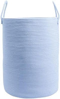 XUANGUO Cotton Rope Laundry Basket Hamper by XUANGUO