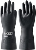 PACIFIC PPE Chemical Resistant Gloves, Heavy Duty Industrial Rubber Gloves by PACIFICPPE