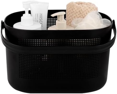 Plastic Portable Shower Caddy Basket, Storage Organizer by UUJOLY