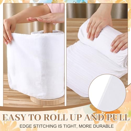 36 Pack Reusable Paper Towels Roll Cleaning Cloth - Image 3