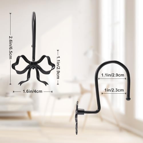Bow Shower Curtain Hooks - Image 4