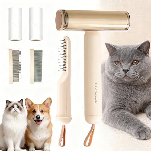 3-in-1 Dematting Brush for Dogs & Cats Deshedding & Dematting Comb by Unknown