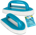 U.S. Pool Supply Hand-Held Pool Scrub Brush, 2 Pack, Surface Scrubbing Pad by USPoolSupply