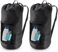 Laundry Bag Backpack, Olosar 2PCS Extra Large Travel Laundry Bag by Unknown