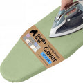 GORILLA GRIP Padded Ironing Board Cover, 15x54 Sage by Unknown
