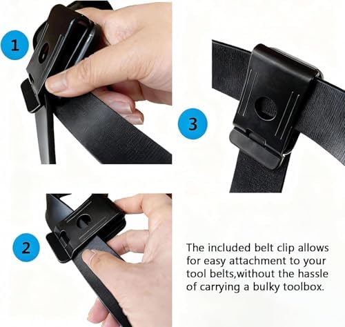 Magnetic Tool Holder, Super Strong Belt Clip, Tool Belts - Image 3