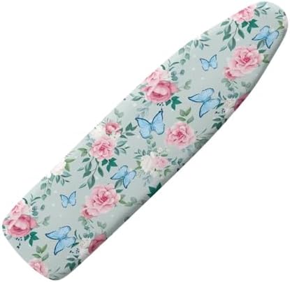 Vintage Floral Ironing Board Cover and Pad Soft Ironing Board Cover, Non Stick by Hinthetall