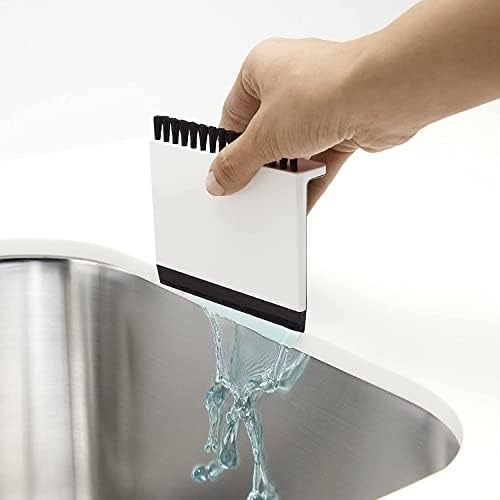 Kohler K-6379-0 Kitchen Sink Squeegee and Countertop Brush, Cleans Wet and Dry - Image 5