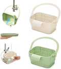 2 Pack Foldable Hanging Sink Strainer Basket, Over Sink Collapsible Colander by Fnaumdol