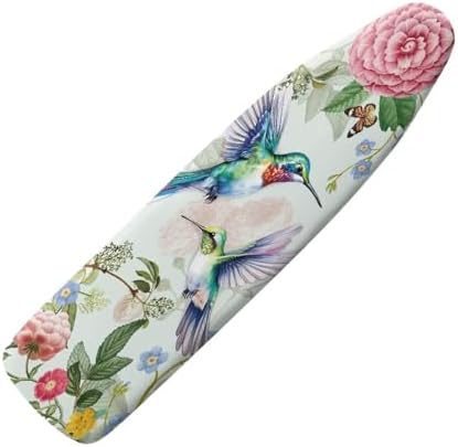 Floral Hummingbird Ironing Board Covers Standard Stylish Washable Ironing Board by Darisoco