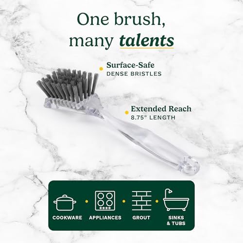 Cuisinart Dish Brush with Handle, 2 Pack, Firm Bristles - Image 5
