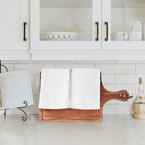 QUILTINA Dish Towels Set, 100% Cotton Waffle Weave Kitchen Towels 6 Pack - Image 5