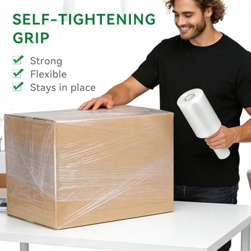 Plastic Shrink Wrap Roll, 12 Rolls - Image 5