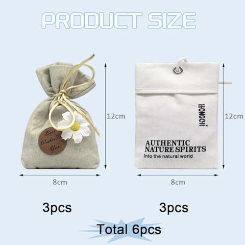 6-Pack Fresh Scented Sachet Packet, Air Freshener Bags - Image 6