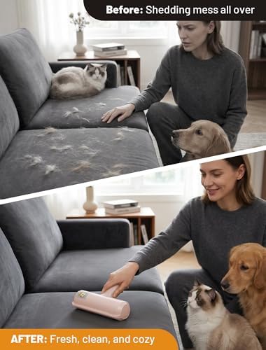 ORDORA Pet Hair Remover Roller, Reusable Lint Roller - Image 3