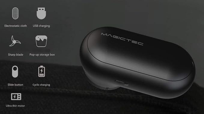 Rechargeable Fabric Shaver, Magictec Lint Remover Sweater Defuzzer Lints Fuzzs - Image 7