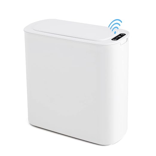Cesun Automatic Small Bathroom Trash Can - Image 8