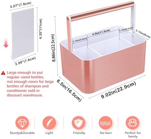 BYUNER Compact Shower Caddy Dorm - Image 2