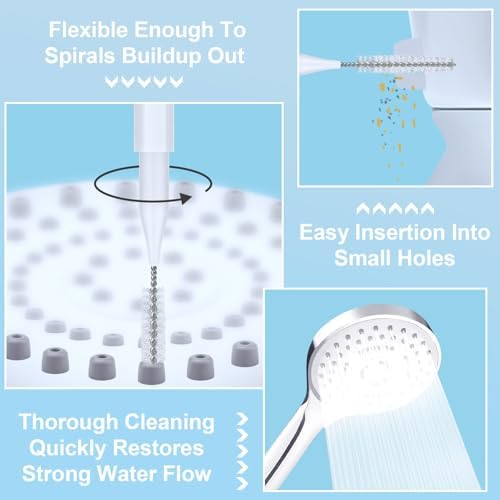 MAPVOLUT 70-Piece Heavy Duty Shower Head Cleaning Brush Set - Image 5