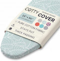Extra Thick Ironing Board Cover 15x54 Standard Size, Padded Heat Reflective by COTTYHOME