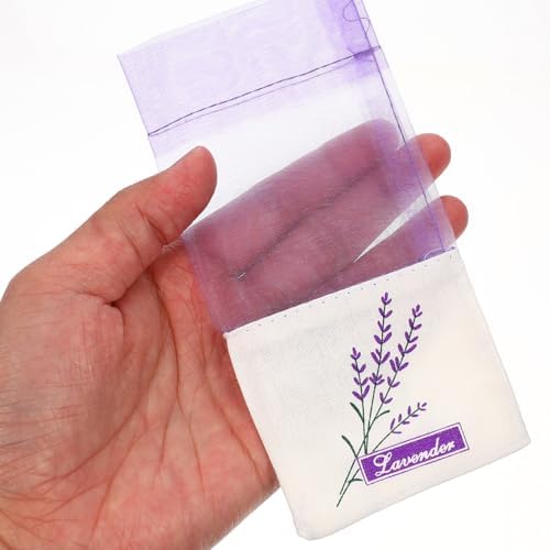 Amosfun 30pcs Empty Lavender Scented Sachets Bags - Image 5