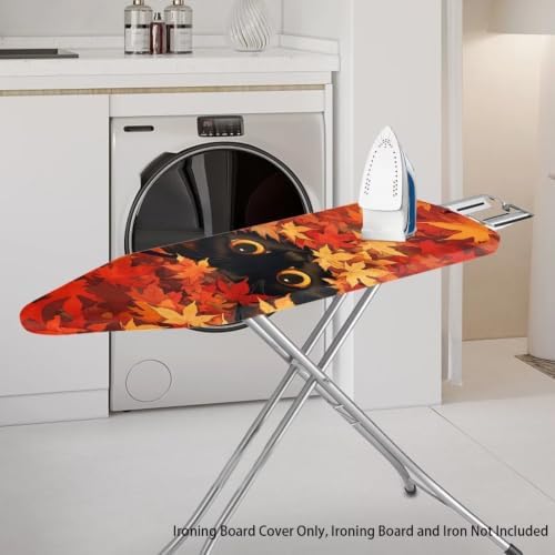 Thanksgiving Black Cat Ironing Board Cover and Pad, Standard Size 16x55 inche - Image 2