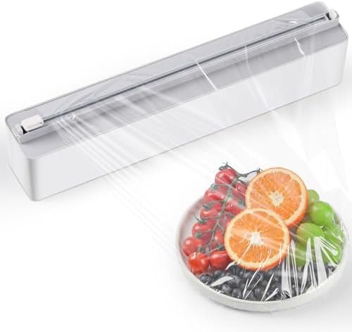 Magnetic Plastic Wrap Dispenser by Quasziwa