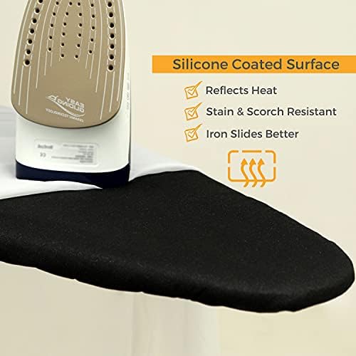 SAVUK Ironing Board Cover and Pad, Extra Wide, Adjustable Elastic Edge Fit - Image 4