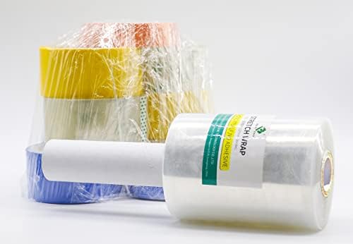 BOMEI PACK 1 Pack Industrial Mini Clear Stretch Wrap - Image 3