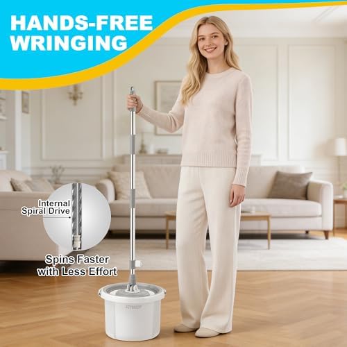 JOYMOOP Spin Mop and Bucket Set - Image 3