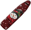 Xmas Ironing Board Cover Christmas Snowman Resist Scorching Extra Wide Ironing by Psesaysky