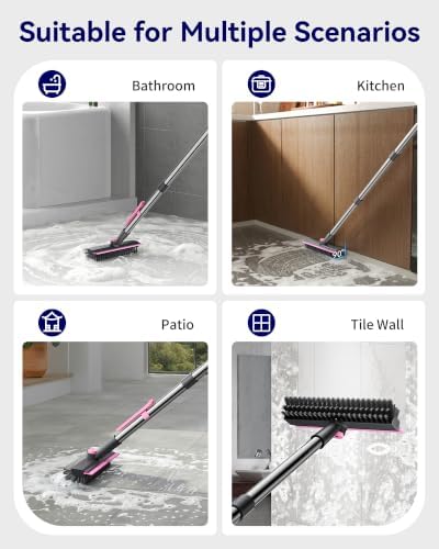 3 in 1 Adjustable Small Floor Scrub Brush - Image 6