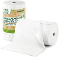 Microfiber Cleaning Cloths Roll 75 Pack 12x12 Inch Lint Free by SOOWASH