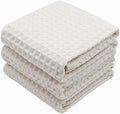 Waffle Weave Kitchen Towels Dish Towels, 3 Pack, 16x24 Inch by VeraSong