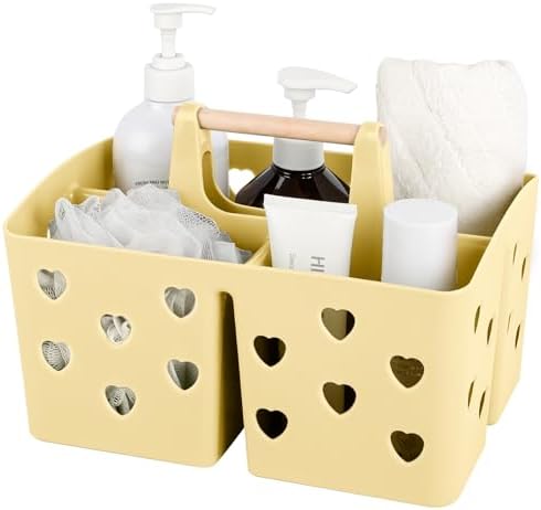 Portable Shower Caddy Plastic Shower Basket Organizer by Anyoifax