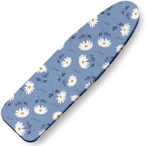 Ironing Board Cover and Pad, Thick Scorch Resistant Padding Green Leaves Print by Unknown