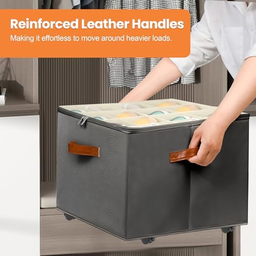 Foyego 2 Pack Shoe Organizer for Closet, Shoe Storage - Image 4