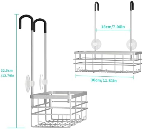 HapiRm Hanging Shower Caddy Organizer - Image 7