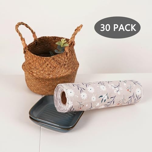 Reusable Dishcloth Kitchen Towel Cotton: Washable Roll Paper Towel - Image 6