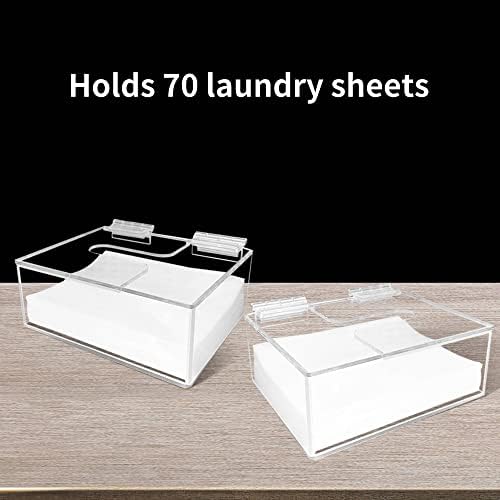 YeeBeny Laundry Detergent Sheet Organizer Acrylic - Image 7