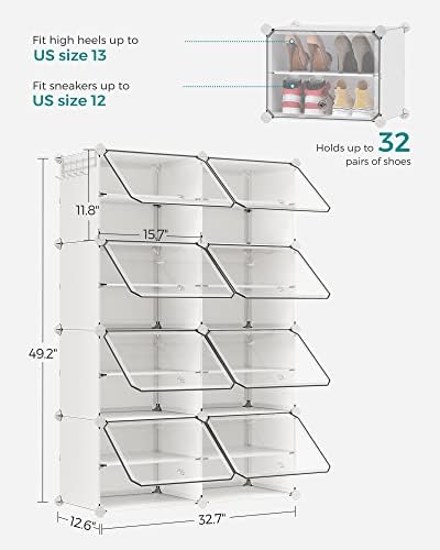 SONGMICS Shoe Rack, 8-Tier - Image 3