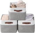 DECOMOMO Storage Bins, Large Fabric Storage Baskets by DECOMOMO