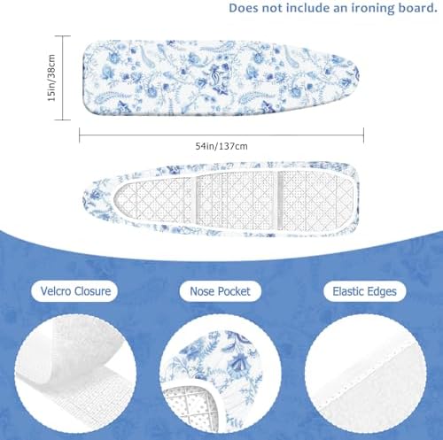 Ironing Board Covers and Pad, 15*54in Standard Size, - Image 2