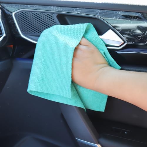 Tricol Clean 50PK Profesional Resuable Lint Free Microfiber Edgeless Cleaning - Image 5