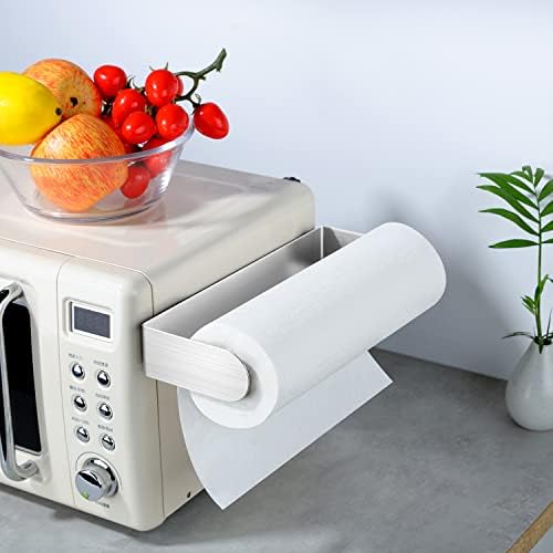 Magnetic Paper Towel Holder for Kitchen, Strong Magnetic Backing - Image 3