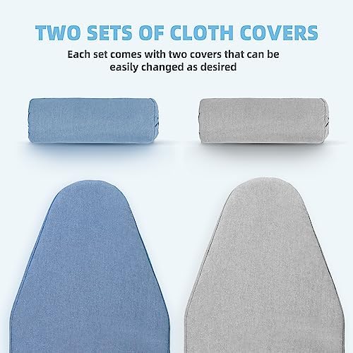 STORAGE MANIAC Tabletop Ironing Board, Small Iron Pad - Image 3