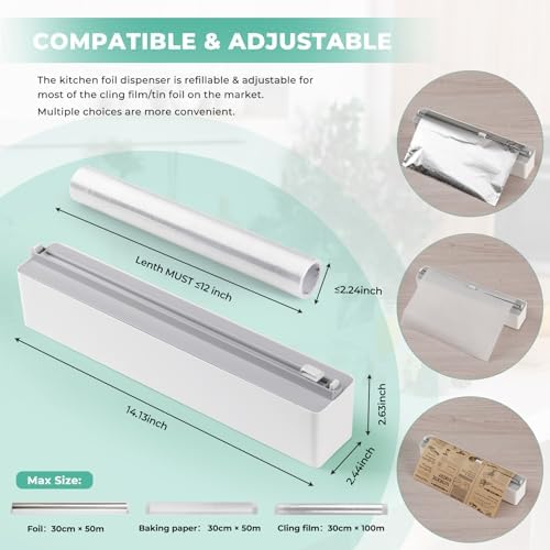 Magnetic Plastic Wrap Dispenser - Image 5