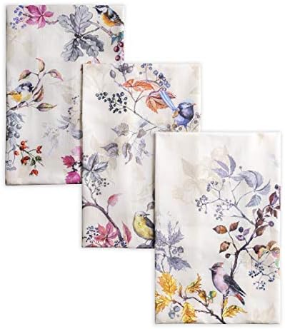 Maison d' Hermine Kitchen Towels Set of 3 Reusable 100% Cotton 27.50" x 20" by MaisondHermine
