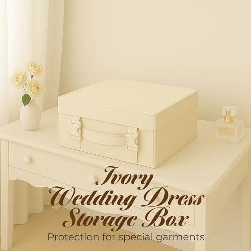 Hangerworld Small Ivory Wedding Dress Bridal Gown pH Neutral Space Saving - Image 2