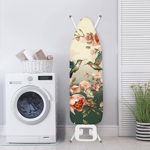Vintage Flower Ironing Board Cover 15 x 54 Hummingbird Iron Board Cover - Image 4
